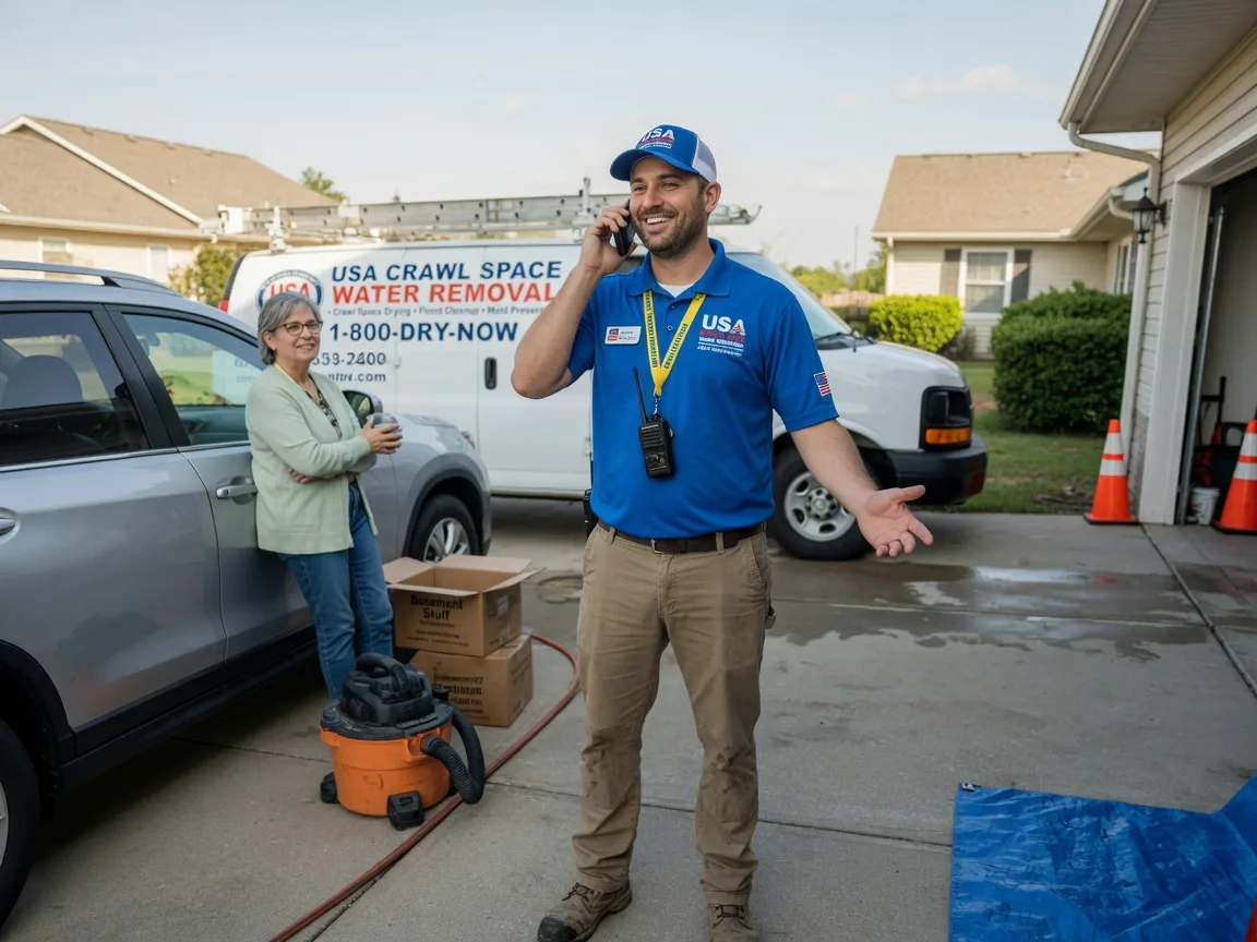 Crawl Space Water Removal Moreland, GA FAQs